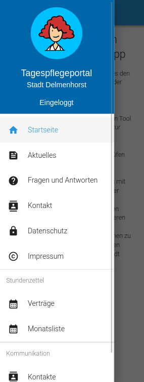Kindertagespflege App auf dem Smartphone